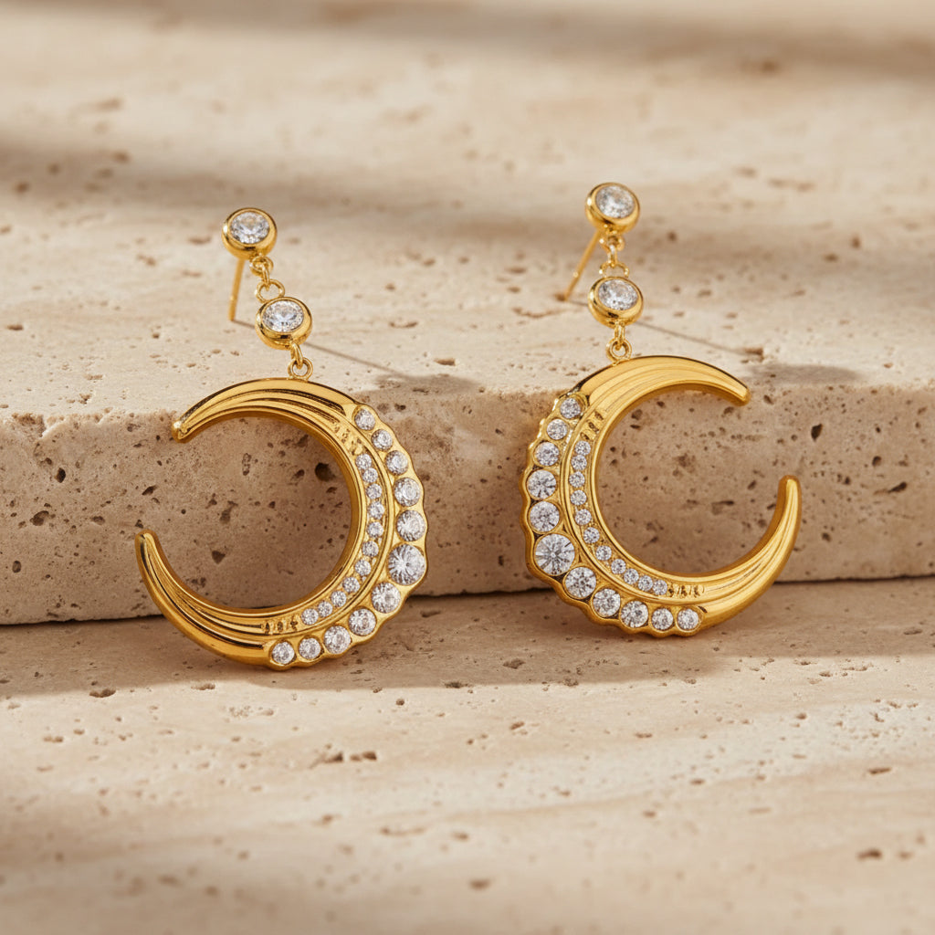 Boucles d'oreilles LUNA