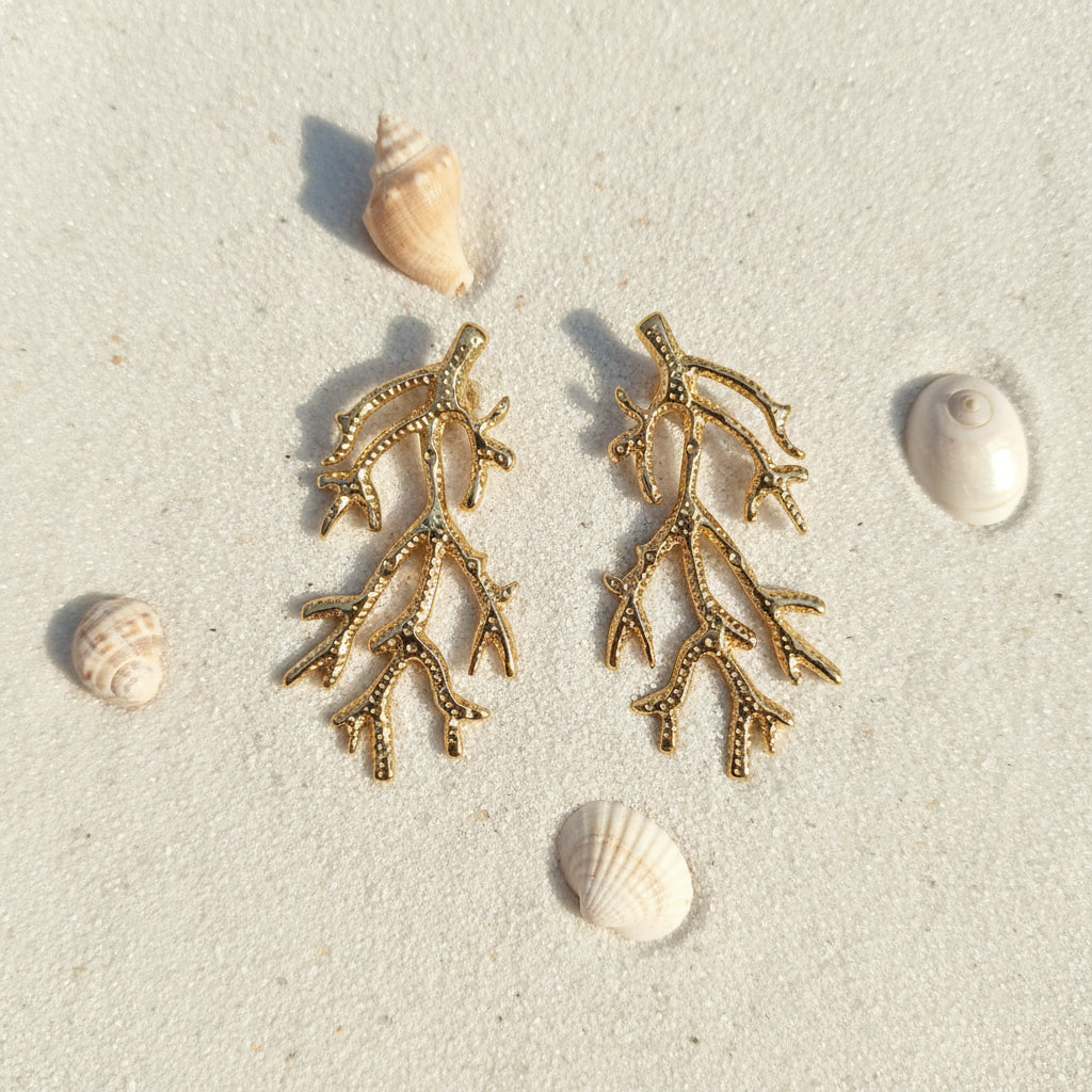 Boucles d'oreilles CORALIE
