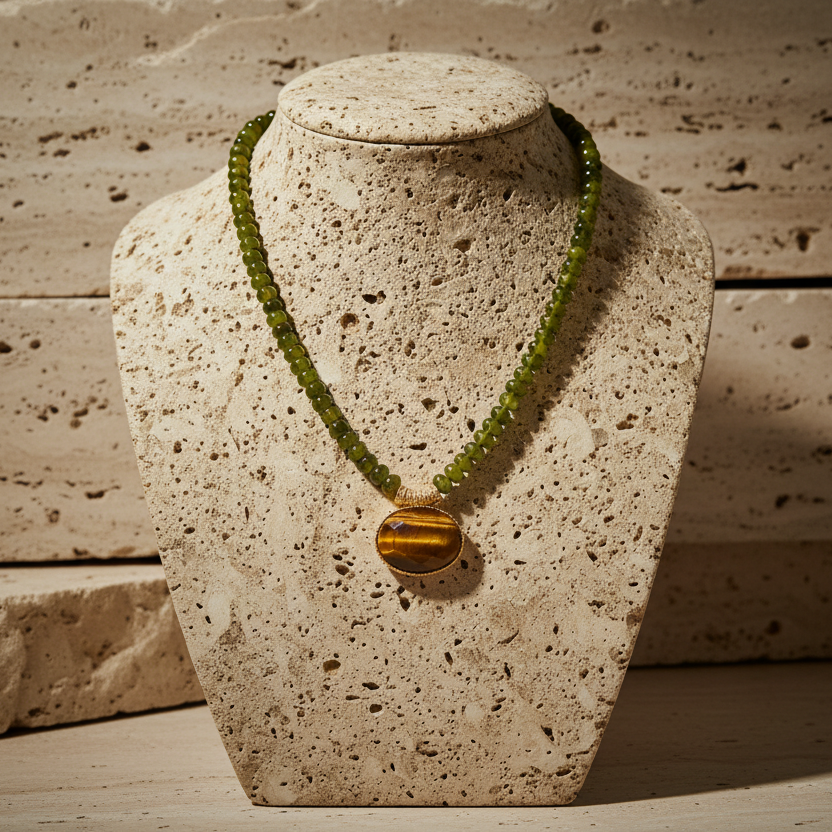 Collier TIGER EYE