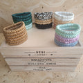 Chouchou fin ou SCRUNCHIE – Lot de 6 en Soie de Mûrier