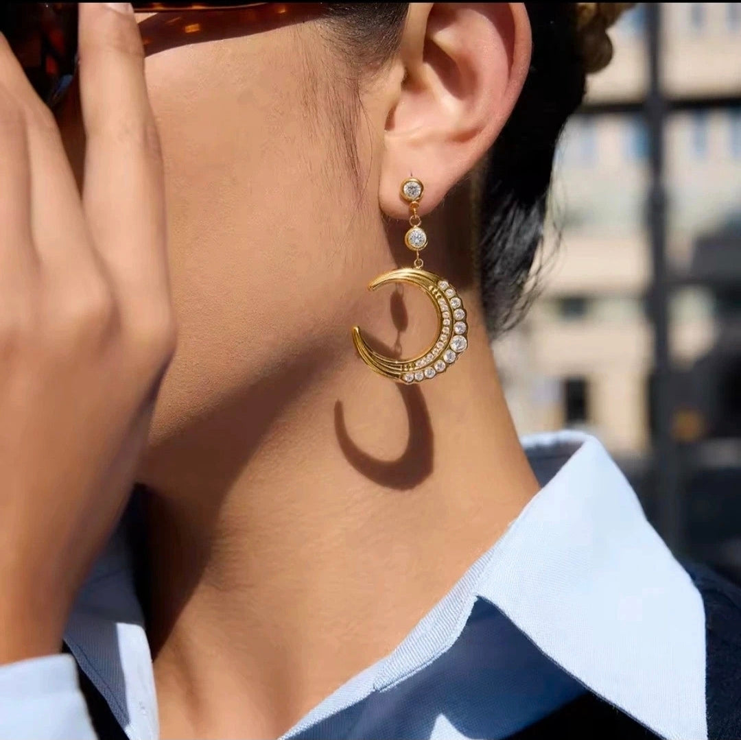 Boucles d'oreilles LUNA