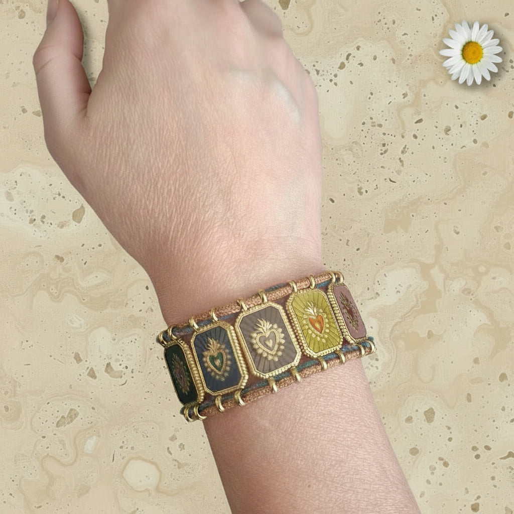 Bracelet manchette Ex Voto