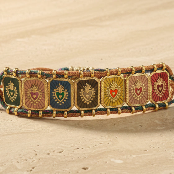 Bracelet manchette Ex Voto