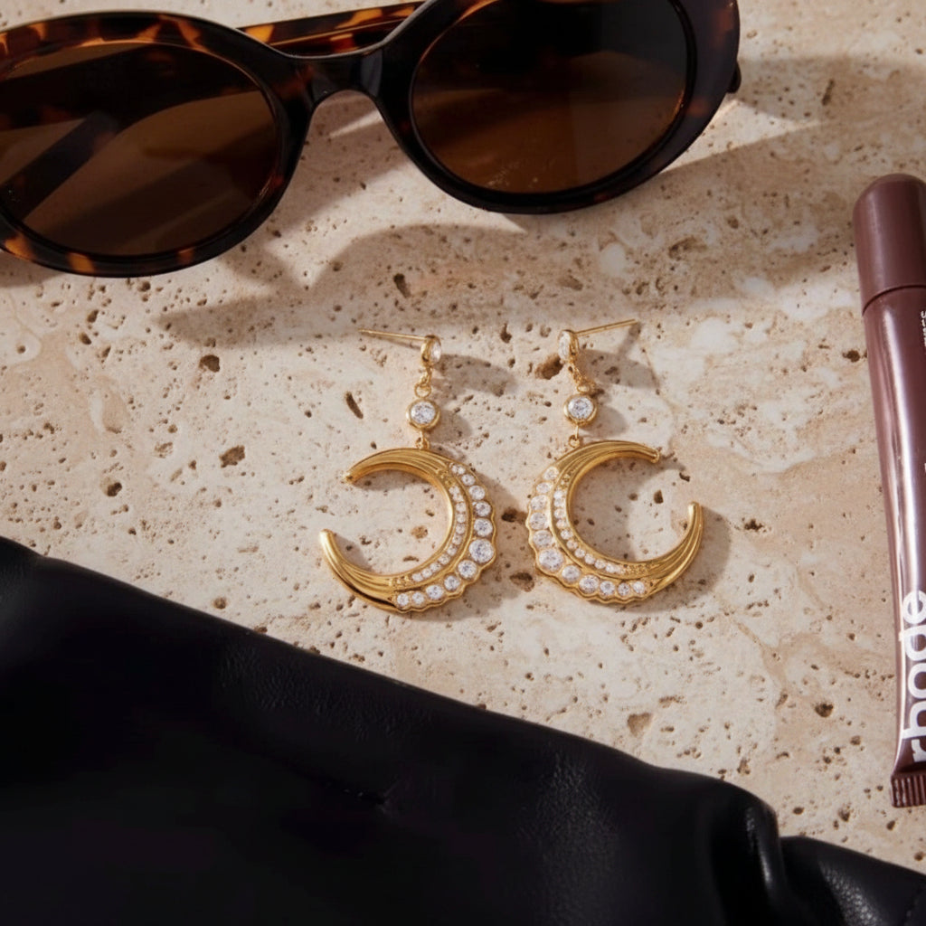 Boucles d'oreilles LUNA