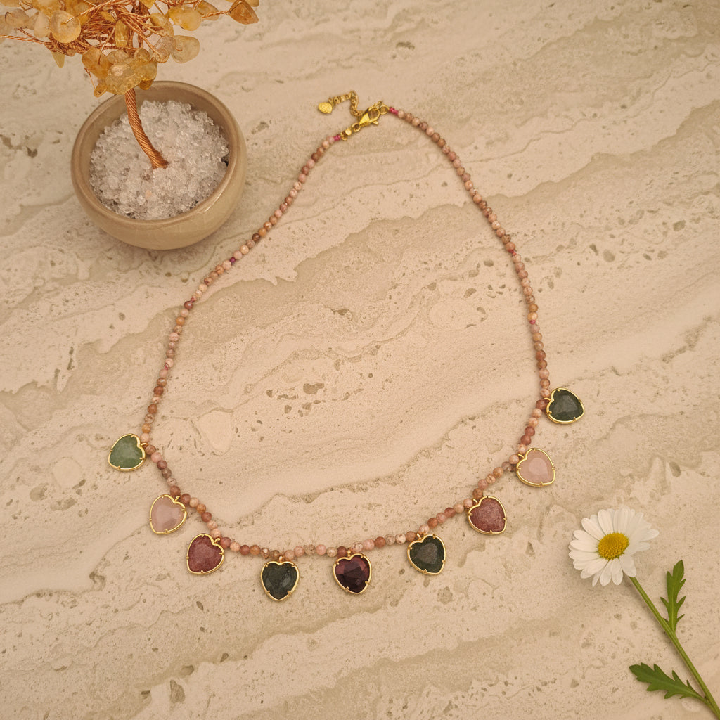 Collier Multicoeur